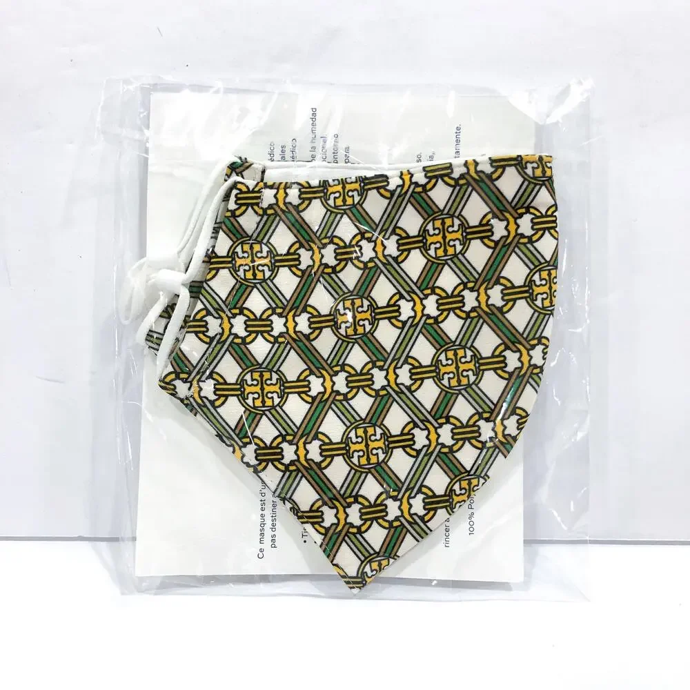 Tory Burch Piper Print Face Mask